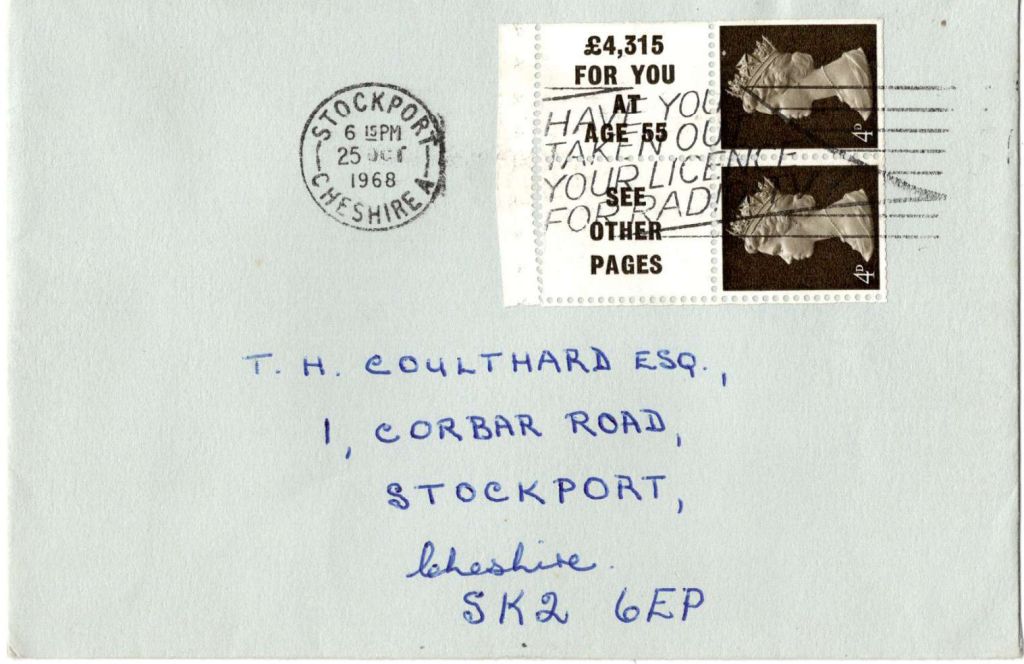 Advertisement on Stamps